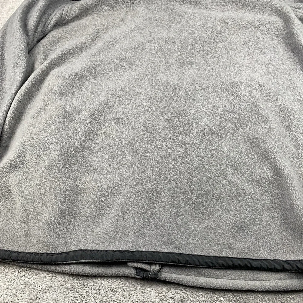 Beverly Hills Polo Club‎ Jacket Mens XXL Gray Black Fleece Zip Front